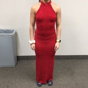 Red Sparkly Dress